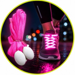 Świecące sznurówki LED 1 para 120 cm do butów imprezowych