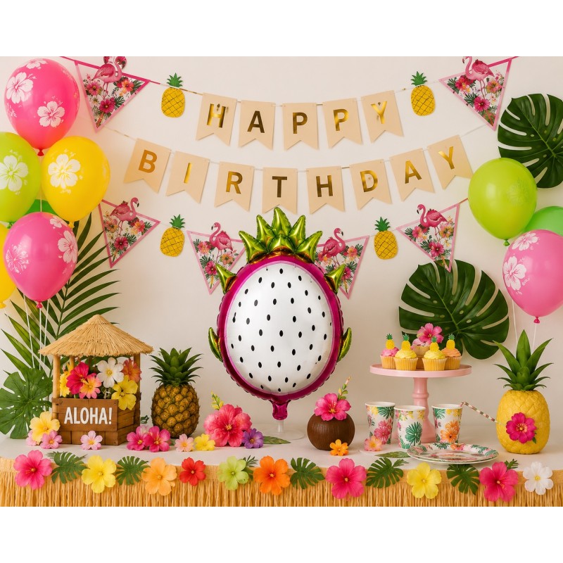 Balon foliowy smoczy owoc 50x68 cm
