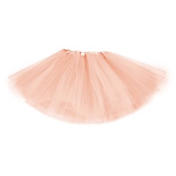 Brzoskwiniowa spódniczka...