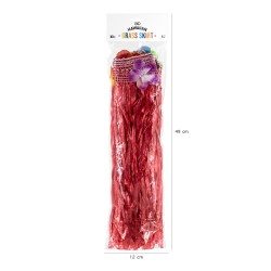 Spódniczka hawajska czerwona 40 cm Aloha 1 szt.