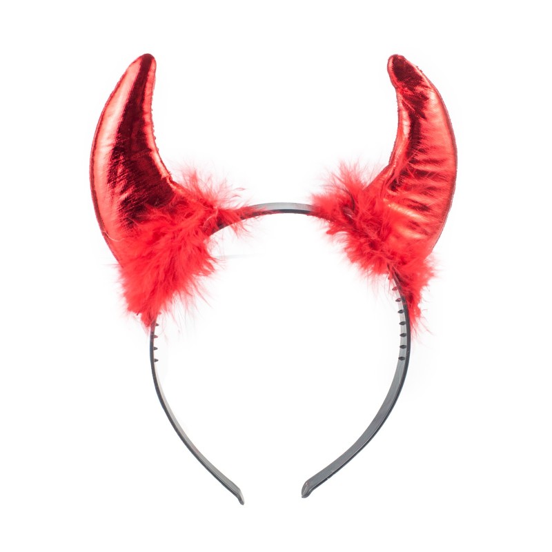 Diabeł zestaw rogi opaska ogon